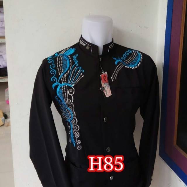 Promo termurah jasko / jas koko / koko modern  motif bordir  bahan high twis tebal dan halus