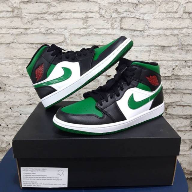 aj 1 mid pine green