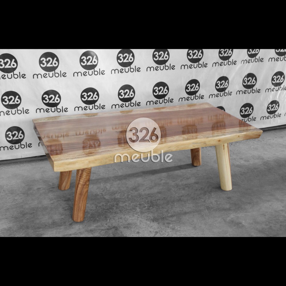 Meja Tamu Trembesi Mebel Jepara - Meja Kopi Trembesi - Meja Tamu Solid