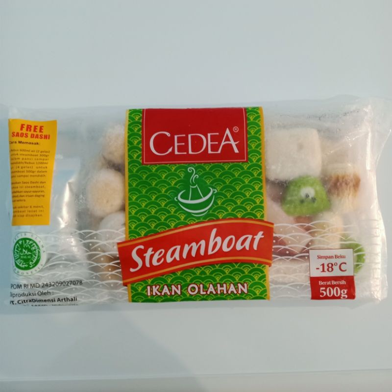 

STEAMBOAT SET CEDEA 500 GR