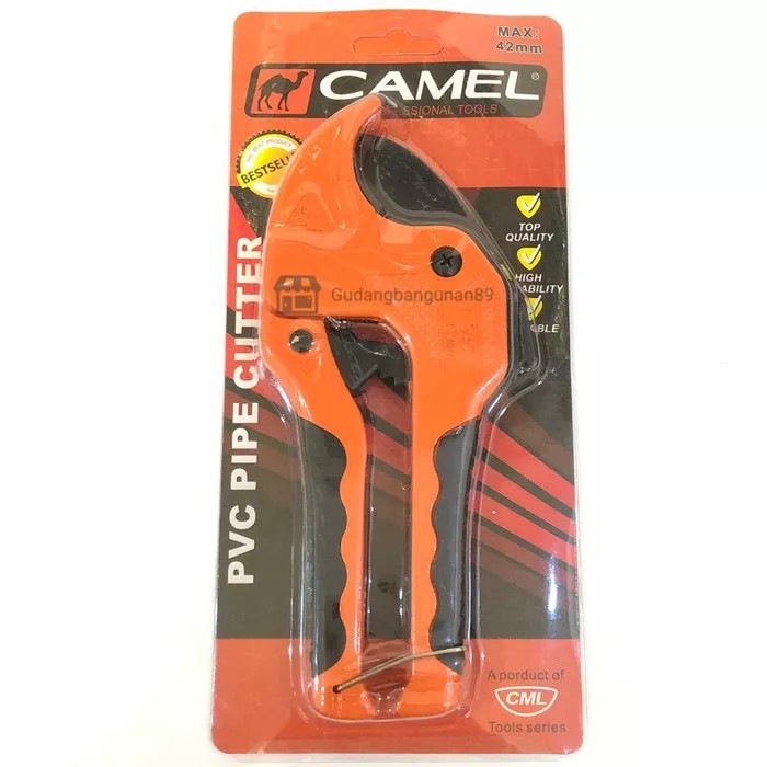 Gunting Pipa PVC 42 MM CAMEL/Gunting Pemotong Pipa Paralon CML/Pipe Cutter 42 MM