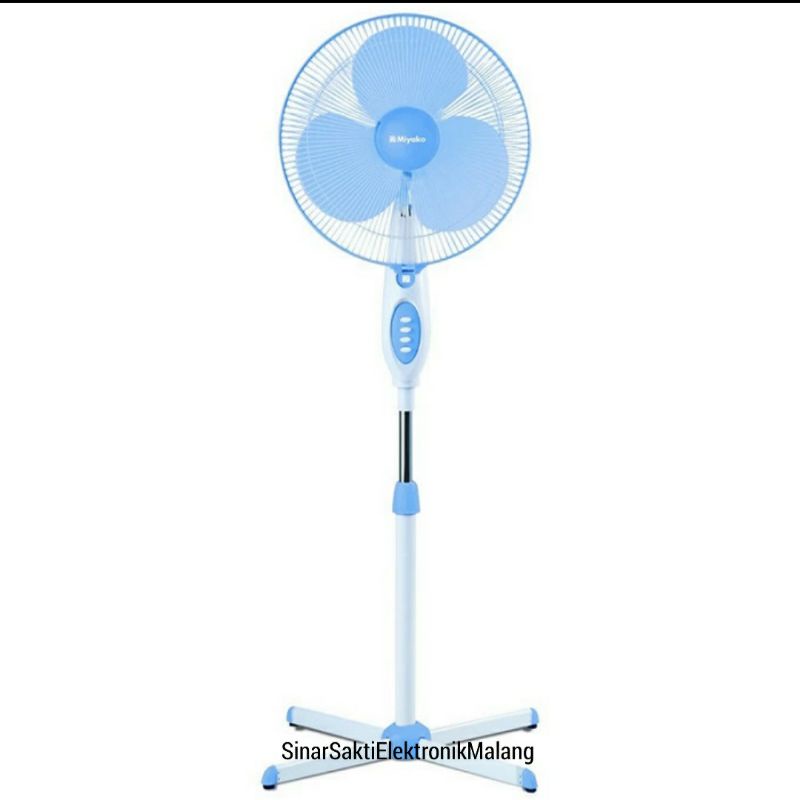 Miyako Kipas Angin Berdiri 16&quot; KAS 1618 B / KAS1618B 16 inch Stand Fan Garansi Resmi Malang KAS1618 B