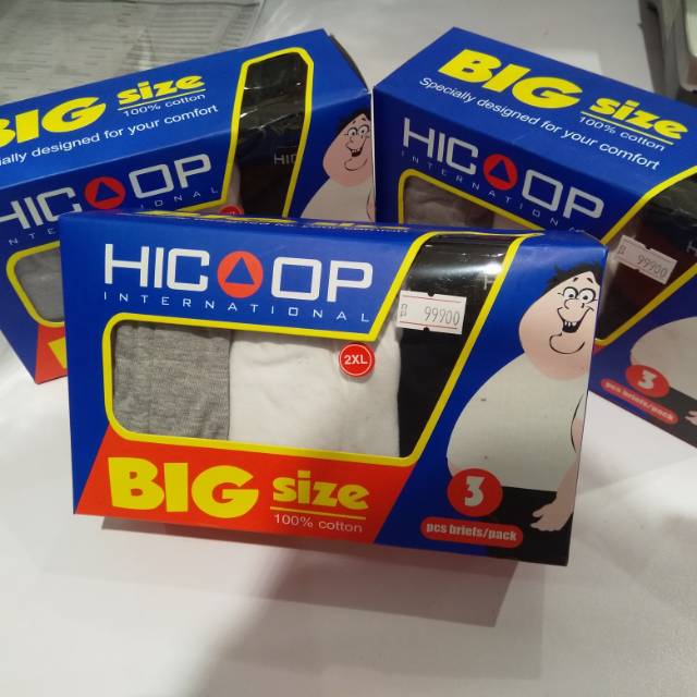Celana dalam pria hicoop big size