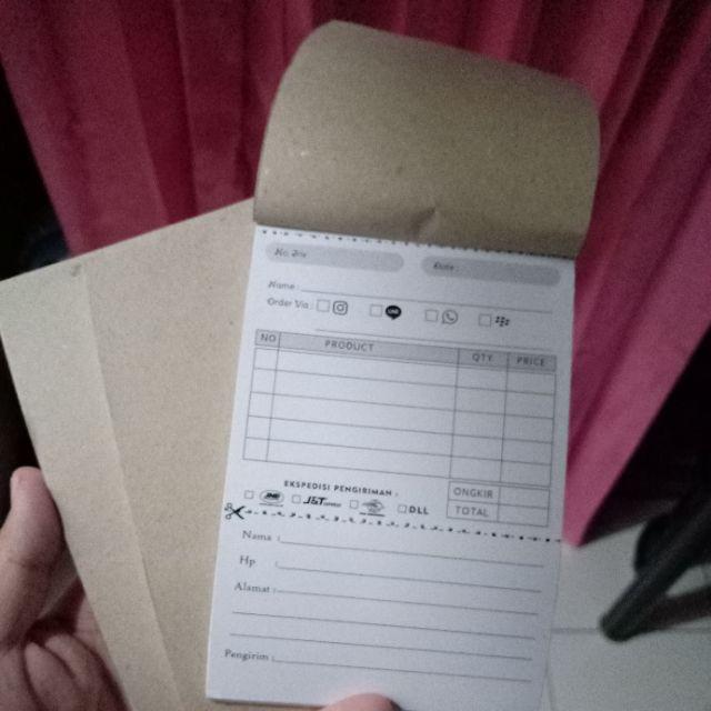 2in1 Nota + Kertas Alamat