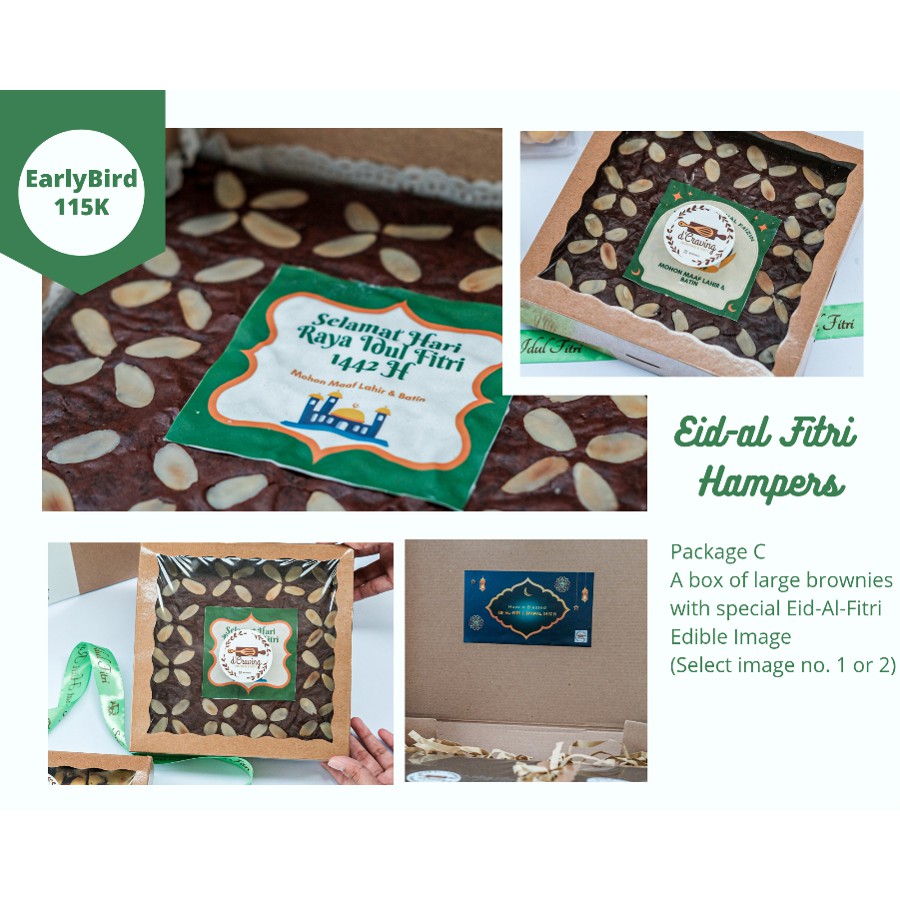 

Hampers Lebaran/IdulFitri/Ramadan Parcel Package C Brownies