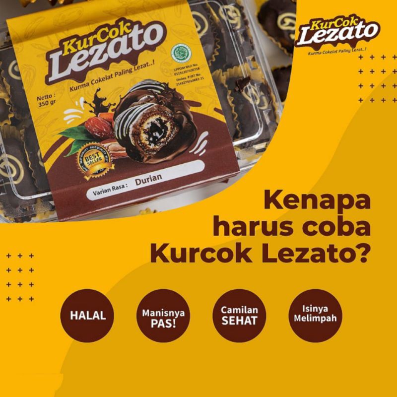 

Kurma Coklat Lezato cocok buat snack ringan, buat hadiah atau parcel