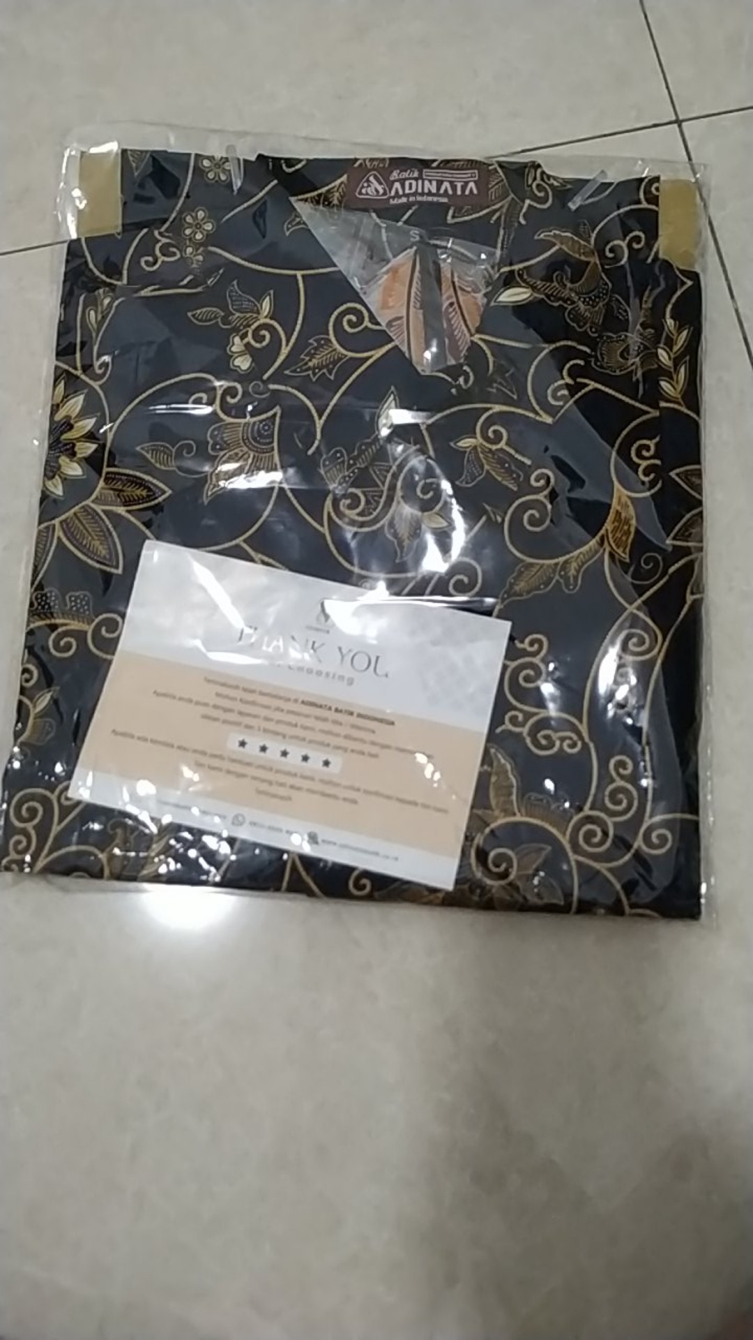 Hem Pendek Adinata Batik Arion