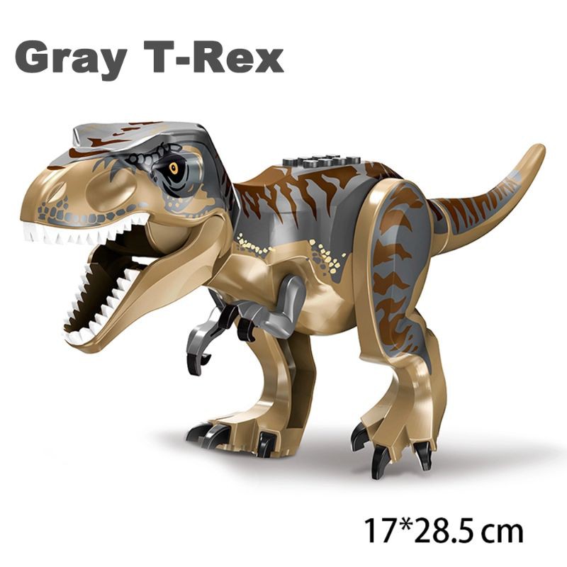 MOMBABY1 Lego dinosaurus T-rex Tyranosaurus Tyrex atau Mainan Anak Jurassic Park