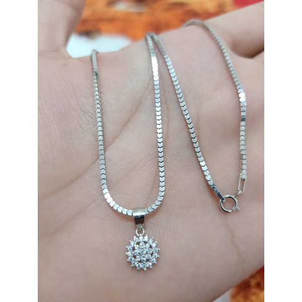 KALUNG  MILANO DAN LIONTIN ANAK&amp;DEWASA  PERAK S925 SILVER