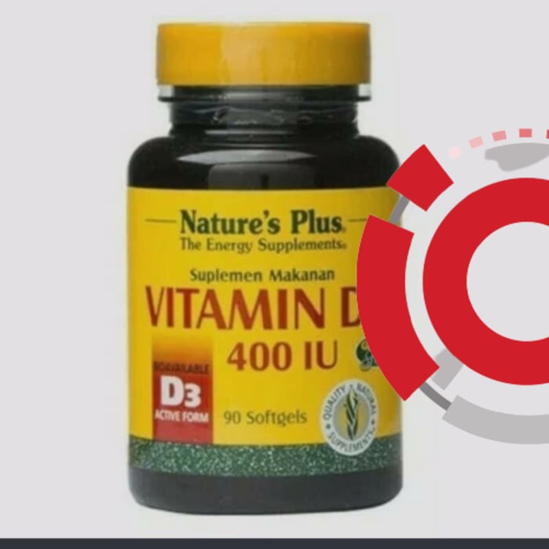 VITAMIN D3 400IU NATURE'S PLUS