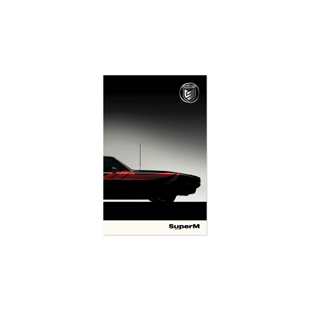 Sharing SuperM x Marvel Mini Brochure + Photocard Set (BACA DESC)