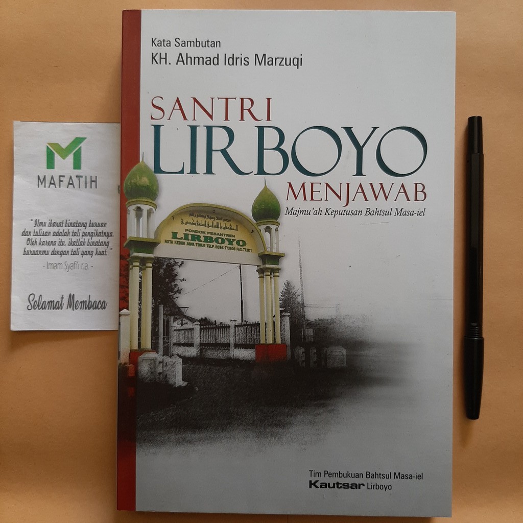 Buku Santri Lirboyo Menjawab: Majmu'ah Keputusan Bahtsul Masaiel - Kautsar Lirboyo