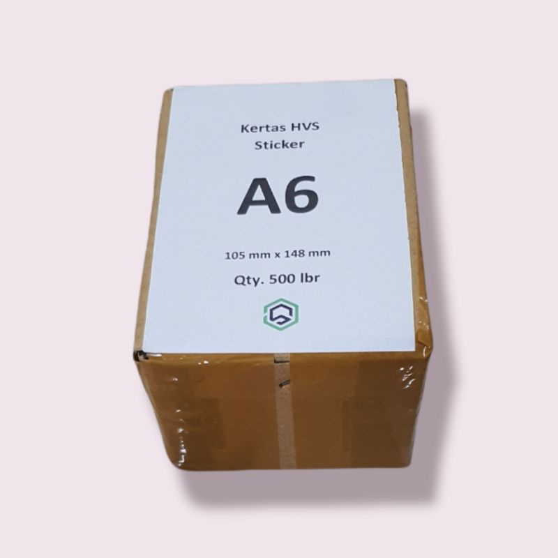 

Kertas HVS Sticker A6 Label Pengiriman Thermal Doff / Matte 500 Lembar