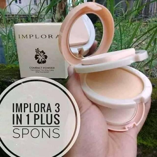 CS1-IMPLORA SUELUTTU POWDER CAKE 320 / IMPLORA COMPACT POWDER 3 IN 1 BPOM