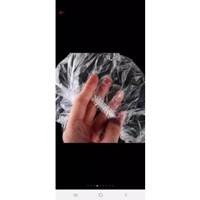 (SKR) Shower Cap Penutup Rambut / Kepala Keramas / Helm Untuk Hotel / Gojek / Grab Bike