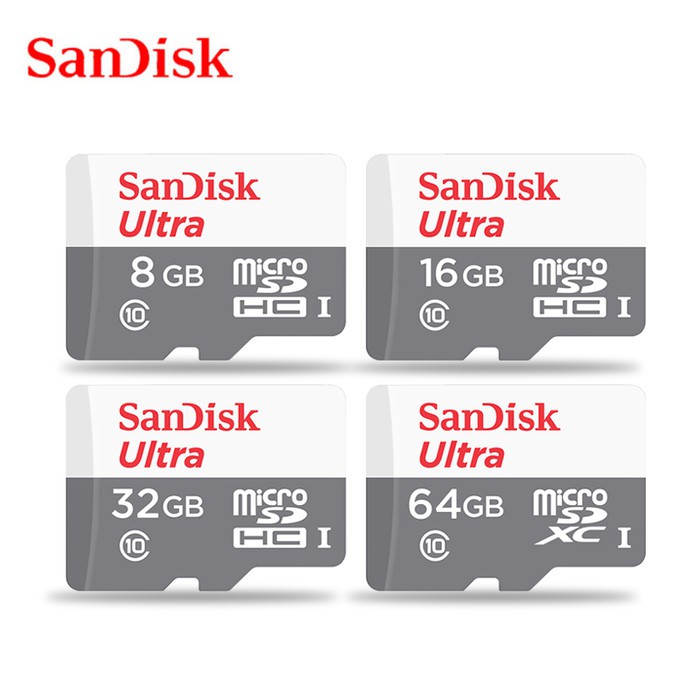 Jual MicroSD Sandisk 16 32 64 128GB CL10NA kartu memori Indonesia