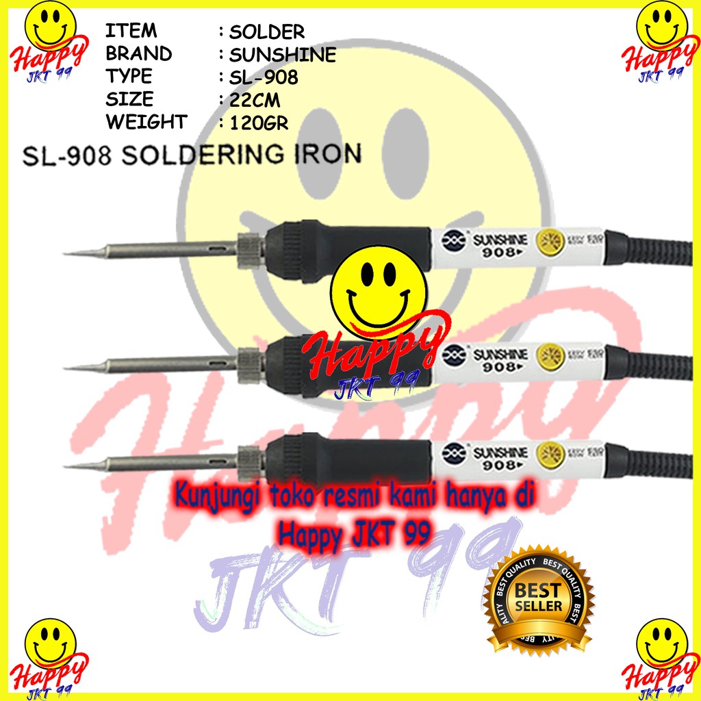 [ HAPPY JKT 99 ] SOLDER TANGAN SUNSHINE SL-908 SL908 SL 908