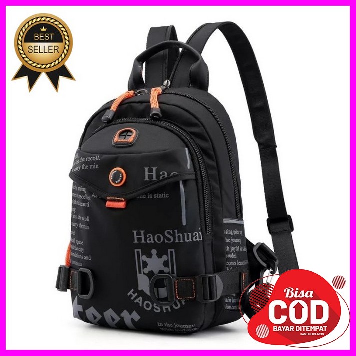 Tas Sekolah Pria Cowok SMP SMA Murah Distro Punggung Backpack Gendong Keren Ransel Multifungsi Murah