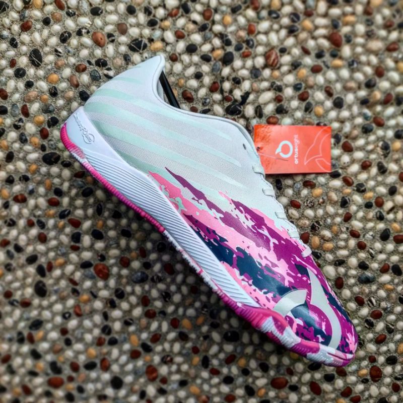Sepatu Futsal Ortuseight Catalyst Chimera IN - Purple Pink