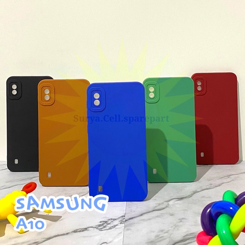 Case Slim Matte Pro Camera Samsung A10 - SC