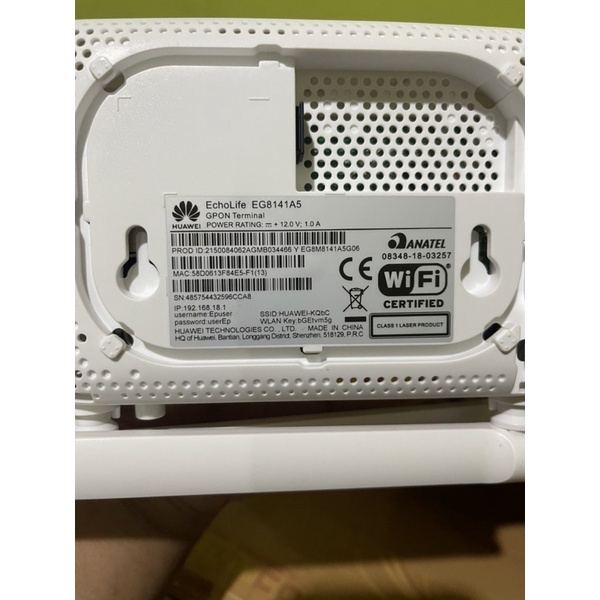 ONT HUAWEI EG8141A5 Plus Adaptor