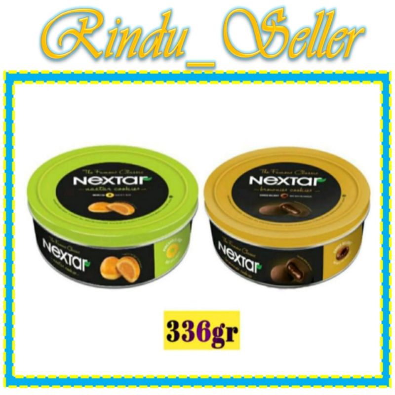 Nextar Cookies kemasan kaleng (336gr)