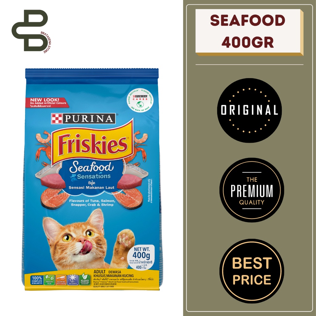 Jual FRISKIES SEAFOOD SENSATIONS 400GR FRESHPACK Shopee Indonesia