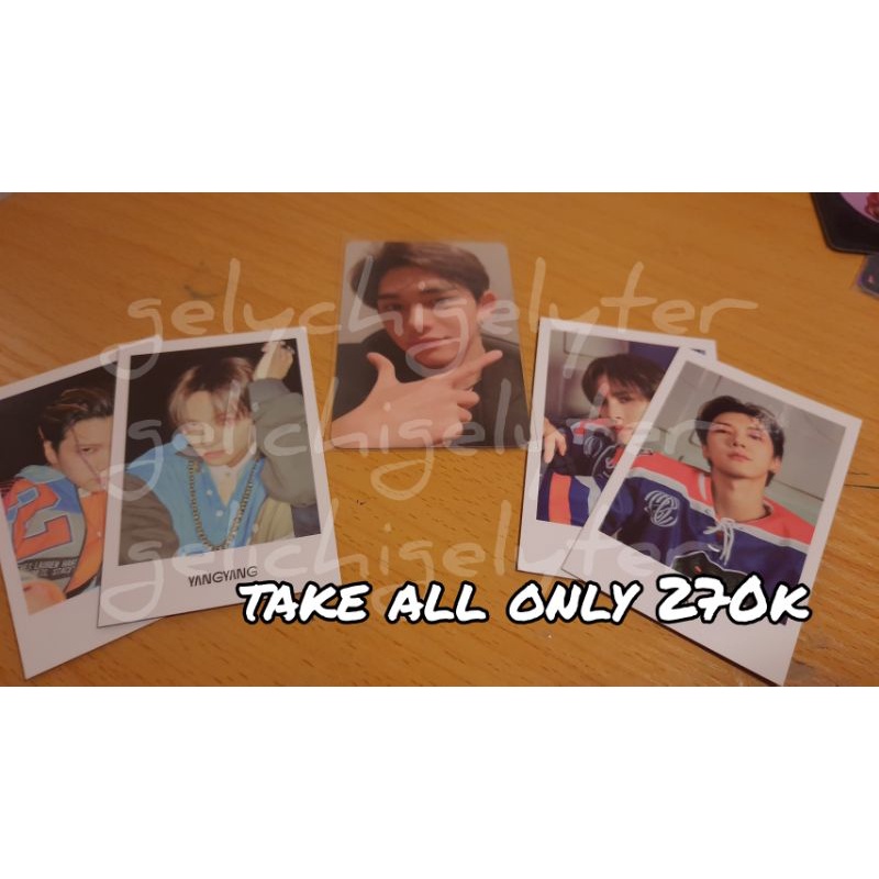 lucas jopping korean vers + pola kolbuk 2 set pc photocard