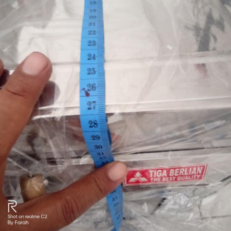 [PRODUK QSAGF] Tiga Berlian Oven Kompor Tangkring Stainless Ukuran Tanggung Oven Kompor RSY