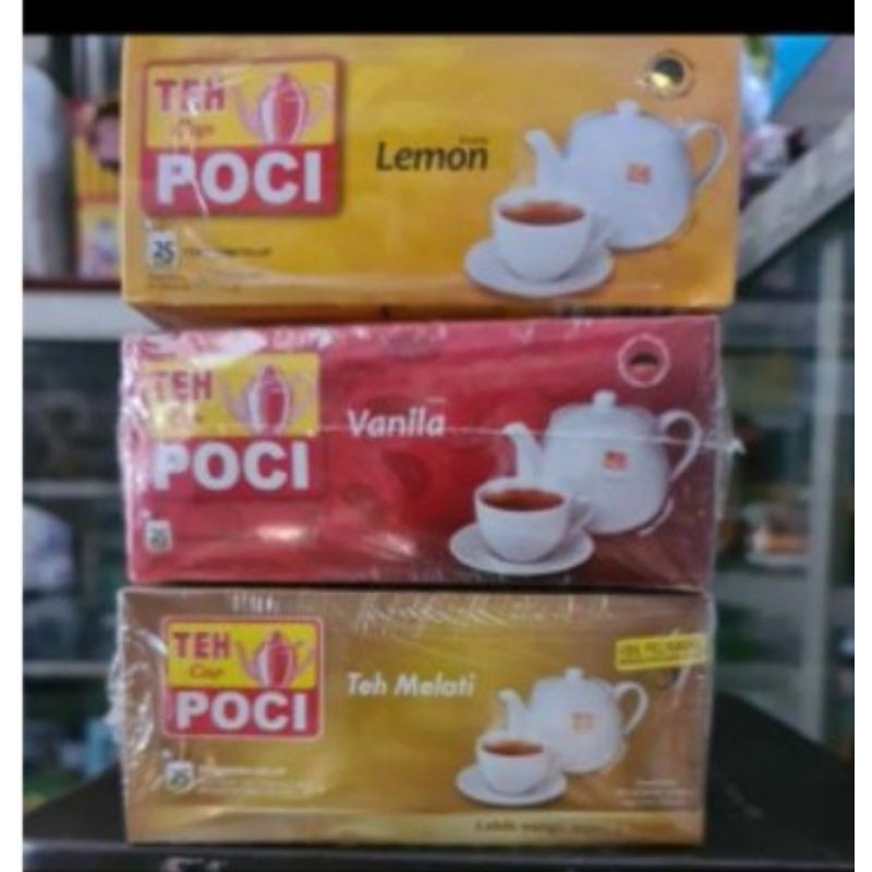 

Teh poci kotak.