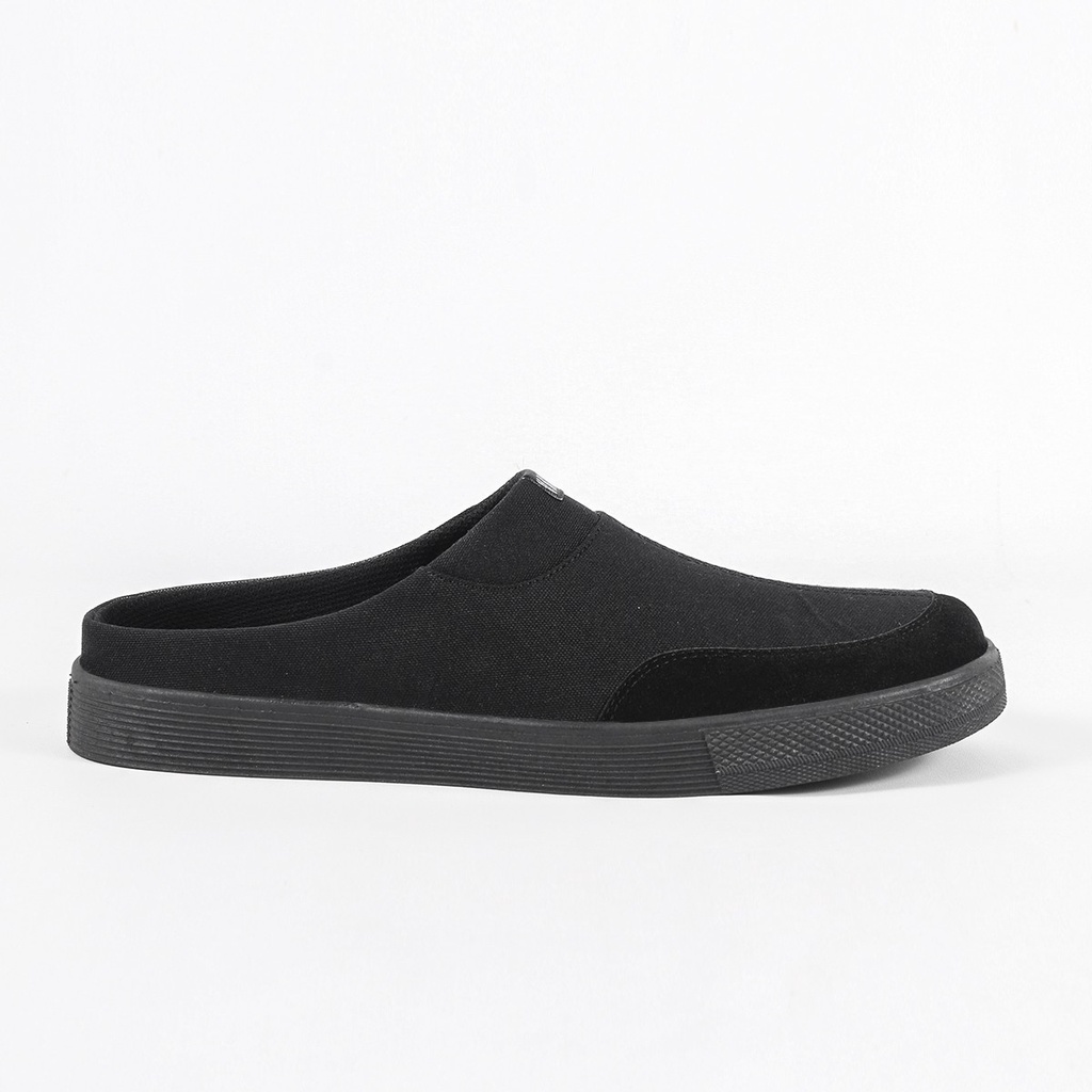 Sepatu Sandal Pria V 4072 Brand Varka Sepatu Sandal Bustong Selop Pria Modis Berkualitas Warna Hitam