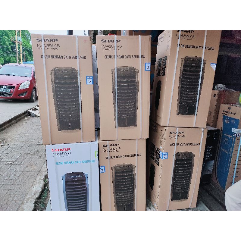 Jual Air Cooler Sharp PJ-A26MY-B / Pendingin Penyejuk Ruangan Sharp ...