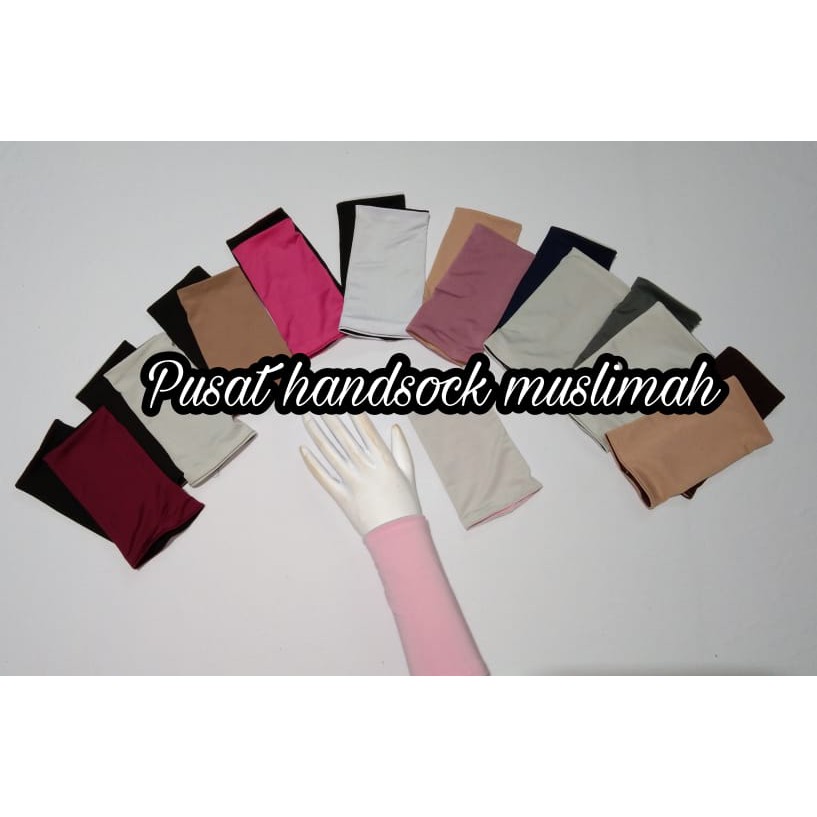 Handsock Bolbal Black Series / Handsock Bolak Balik / Manset Bolbal / Manset Tangan / Hansock 2 in 1