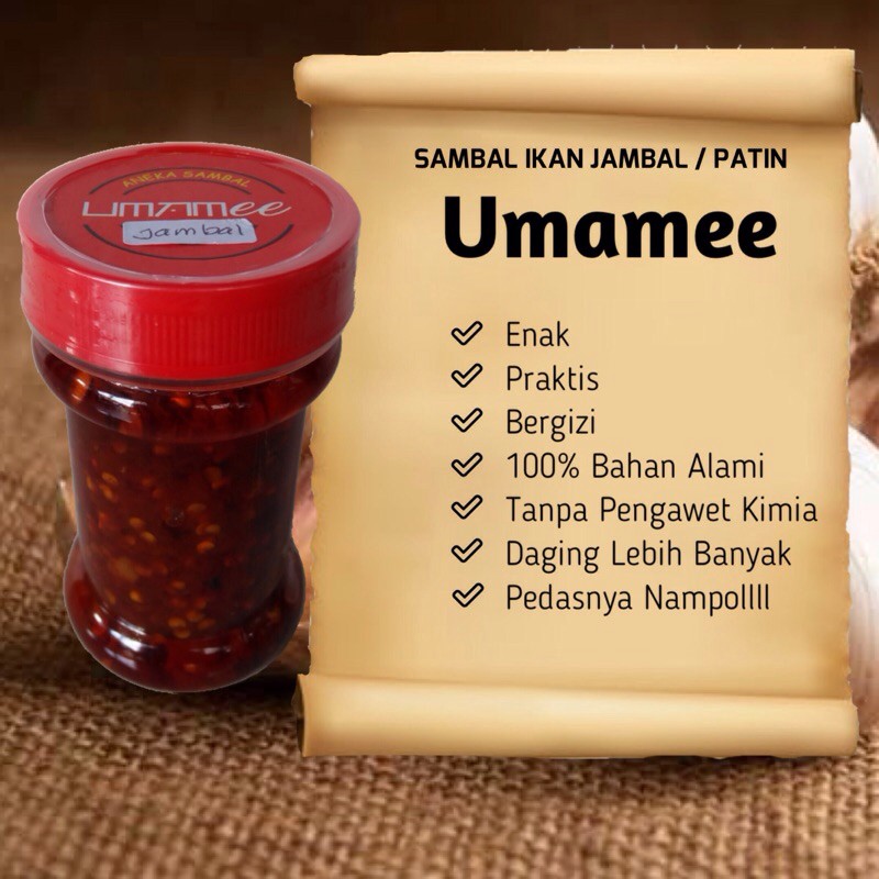 

Sambal Ikan Jambal / Patin