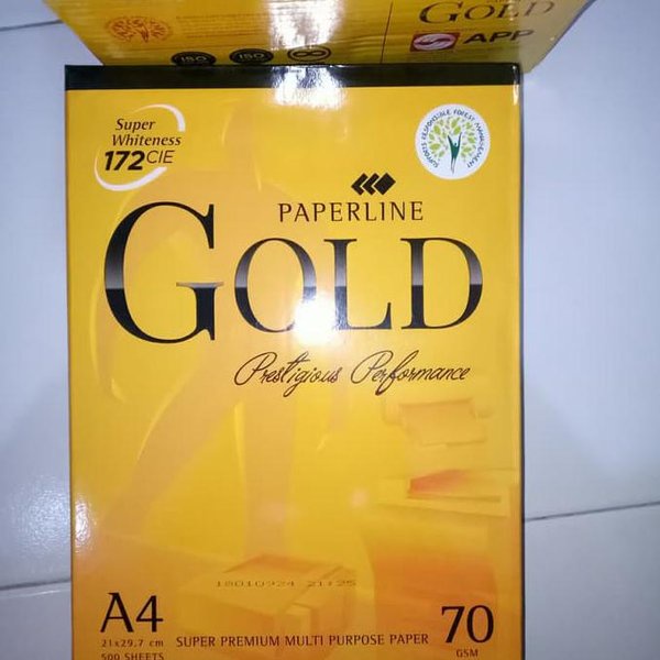 Kertas Hvs Paperline Gold A4 70Gsm