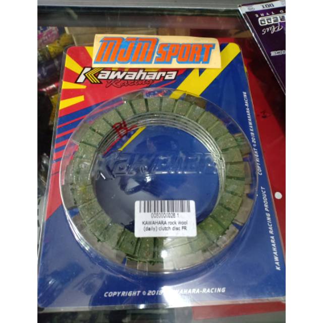Kampas kopling Kawahara FR 80- kampas kopling FR 80 untuk Jupiter dan Vega merk Kawahara- kampas FR