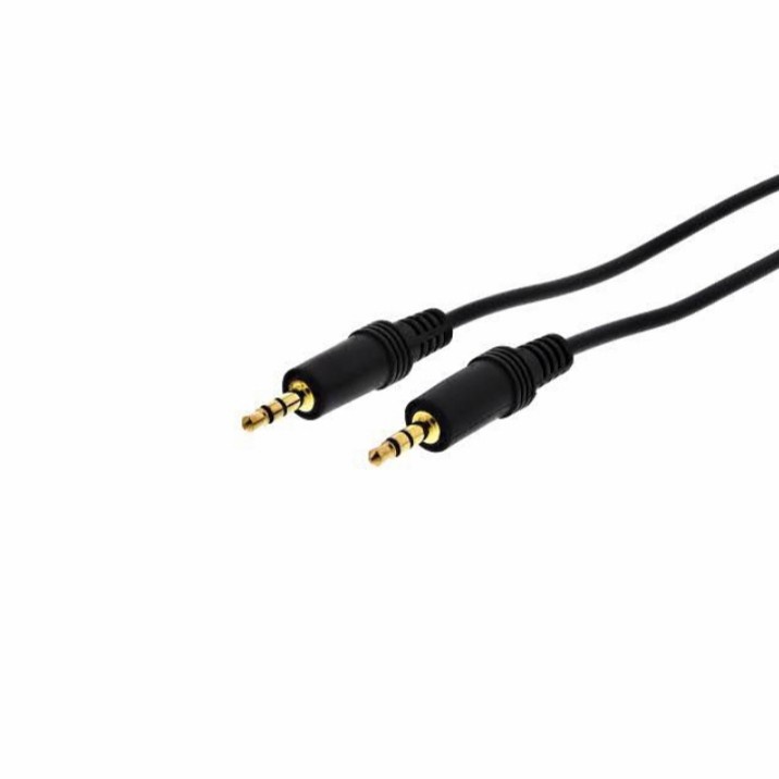 KABEL AUDIO JACK 3.5 PANJANG 15M GOLD PLATED / KABEL AUX 15 METER