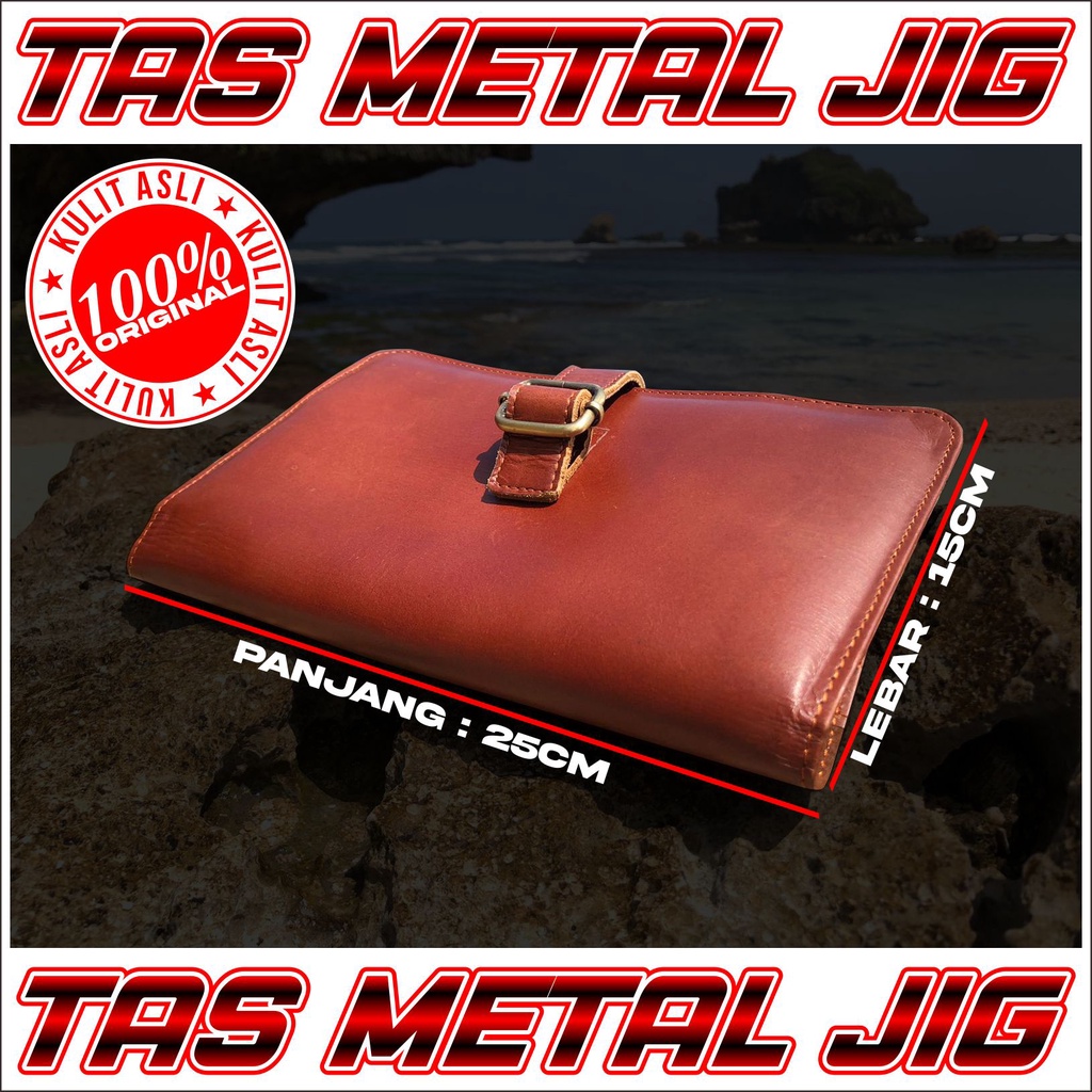 TAS METAL JIG 100% ORIGINAL KULIT ASLI