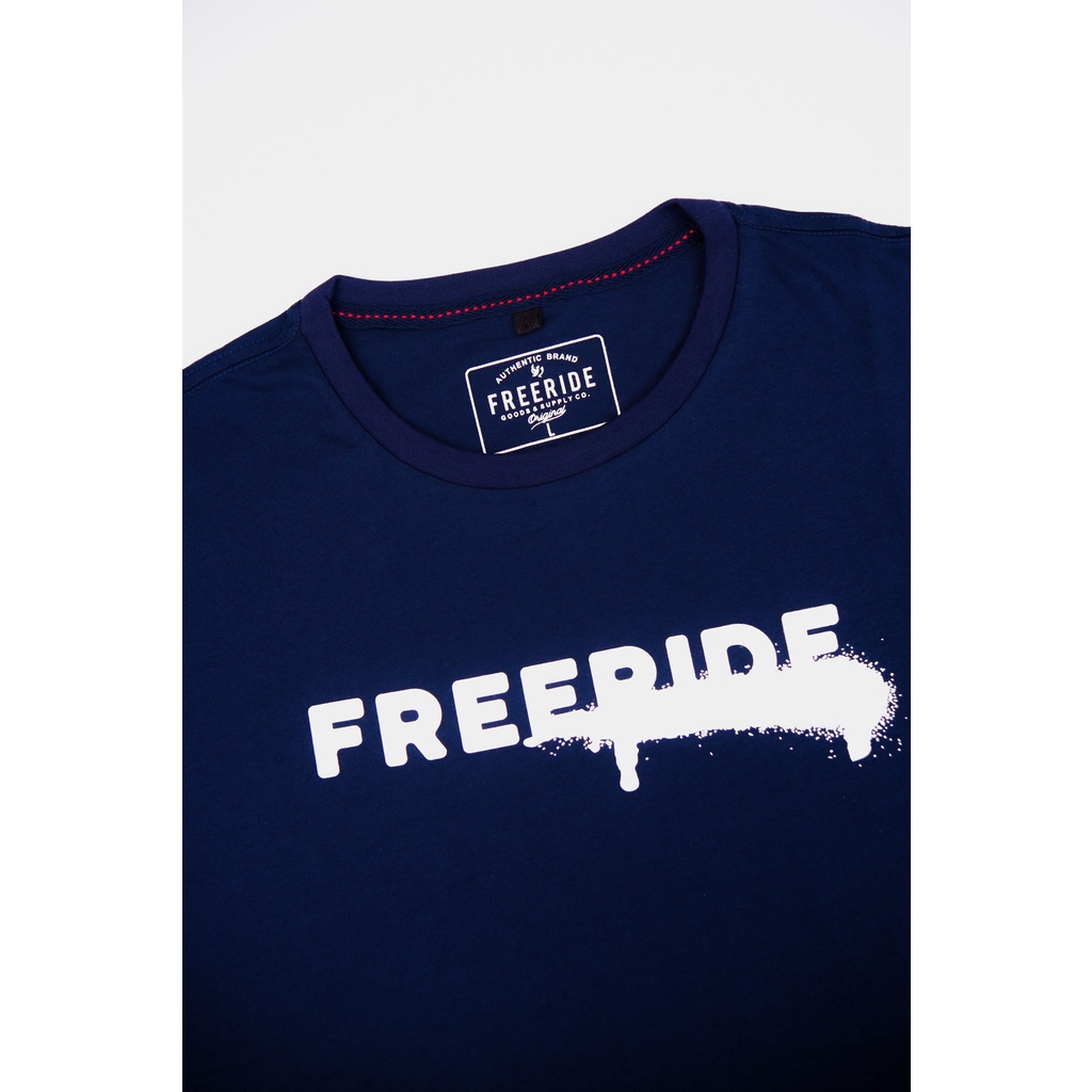 T-shirt Navy Freeride Spray