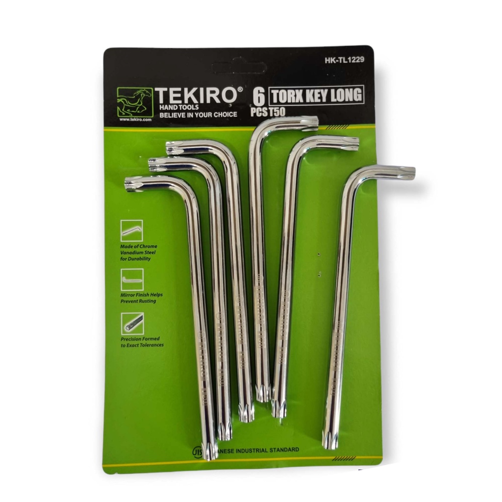 TEKIRO Kunci L bintang T40 Tekiro Kunci Kaliper Motor HONDA T40