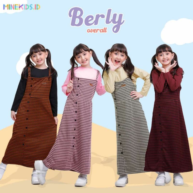 BERLY OVERALL , DRESS ANAK 2 IN 1