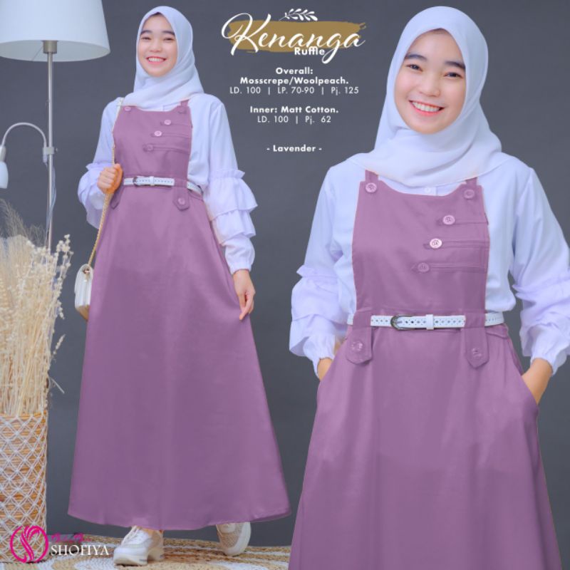 (Canayourbae) Kenanga Ruffle New Arrival By GGS Shofiya