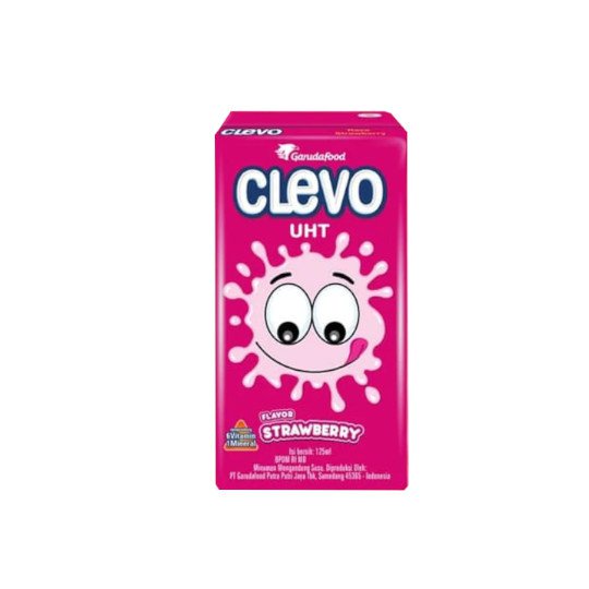 CLEVO SUSU UHT BIJIAN NETTO 115ML COKELAT STRAWBERRY CHOCOLATE ICE CREAM MINUMAN SUSU INSTAN TERMURAH