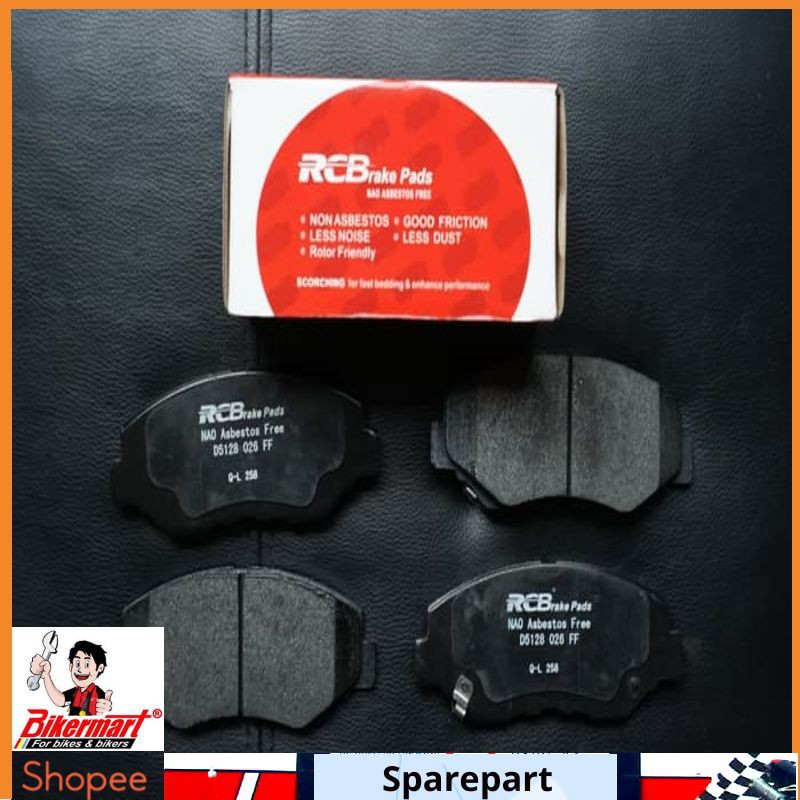 (100% Quality ) Brake Pad Kampas rem Front Depan RC New CRV D-5128 Mantap bos