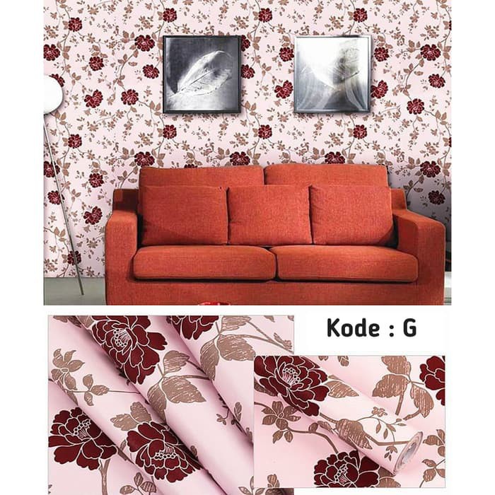 [BAYAR DITEMPAT] PROMO TERMURAH !!! wallpaper dinding motif dan karakter Size 45cm X 5M / Wallsticker Premium Quality motif ELEGANT - BOY WALLPAPER