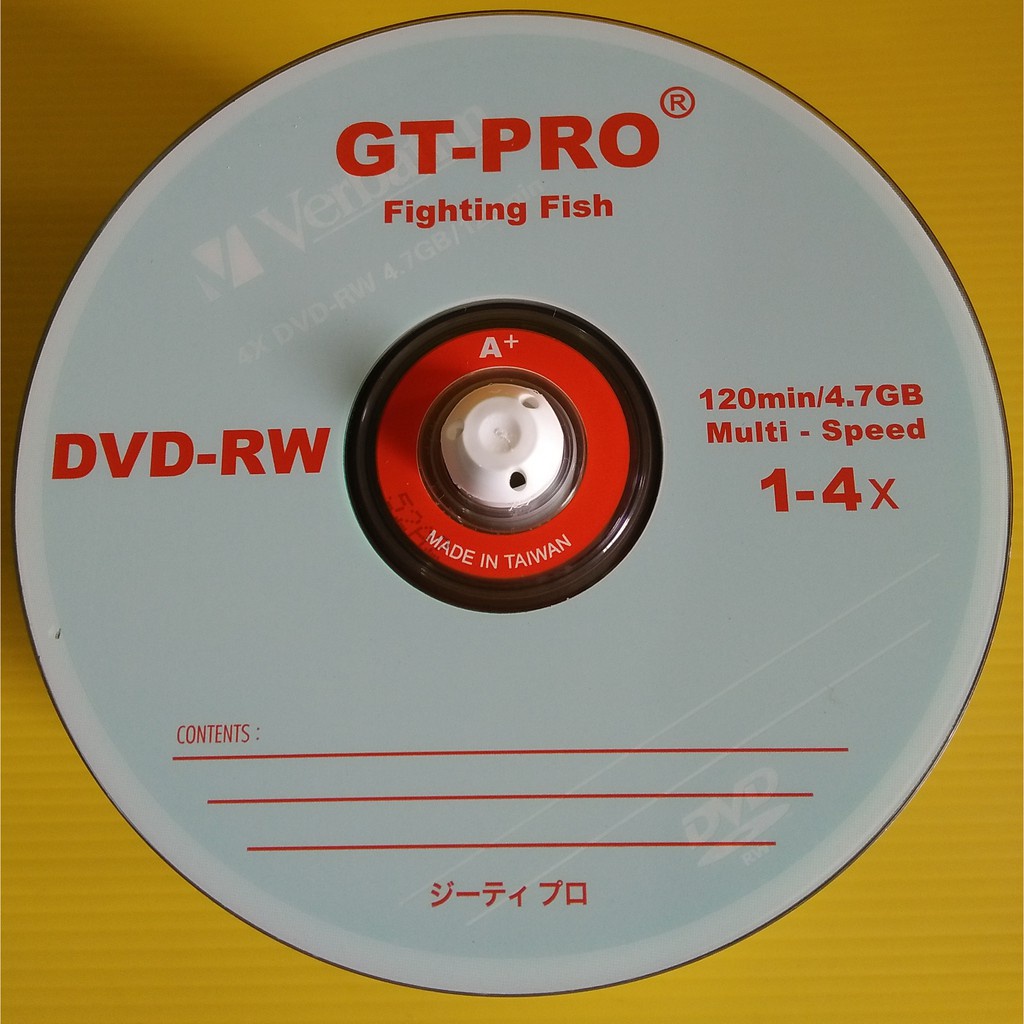 DVD RW GT PRO KOSONGAN