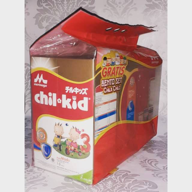 MORINAGA CHIL KID MADU 2X800GR (FREE BENTO SET)  STOK TERBATAS