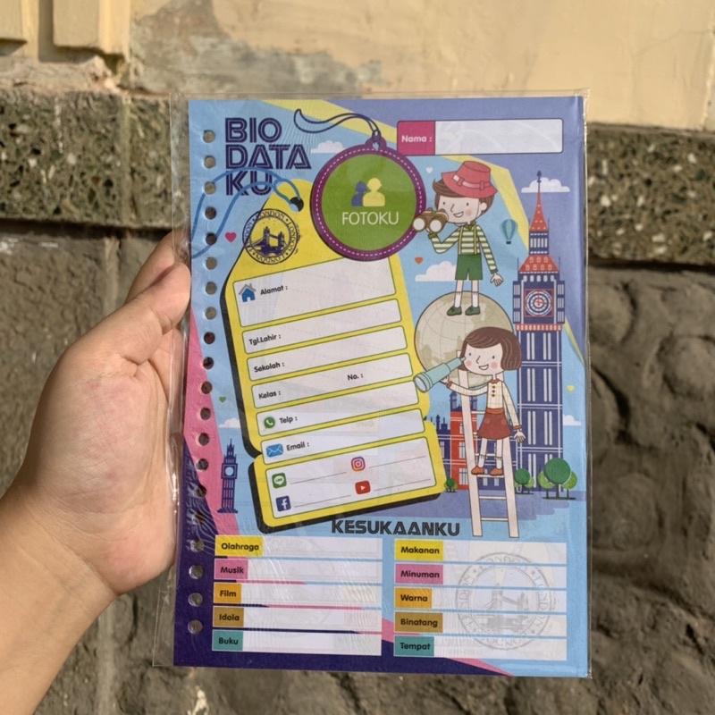 

Loose Leaf A5 Biodata SunWell