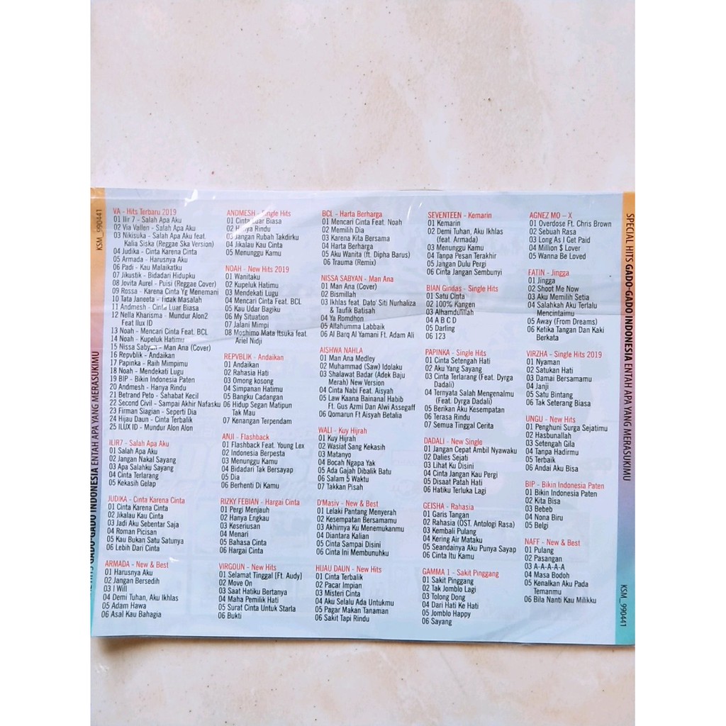 Jual Kaset Mp3 Kumpulan Lagu Lagu Band Terlaris Limited Shopee