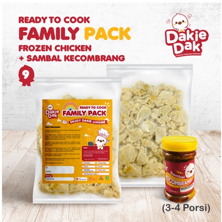 

Dakie Dak Family Pack Frozen Chiken + Sambal Kecombrang